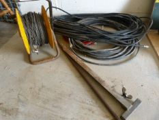 Long 160 Top Band Radio Aerial, Quantity of Coaxial Cable and Ground Pickets