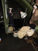 Wrens Display Depicting a Submarine Mining Station who Monitored the Humber Estuary