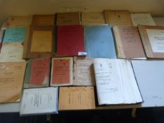 Twenty Post War Military Vehicle Parts and Maintenance Manuals and Pamphlets