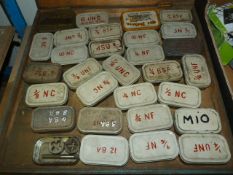 Box of Imperial Taps & Dies