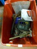 Assorted Tools; Jig Saw, Makita Sanding Pads, etc.