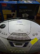 Sony CD Radio Cassette Recorder, Mini Heater, and