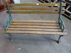 Cast Iron Garden Bench