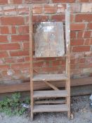 Three Tread Wooden Steps