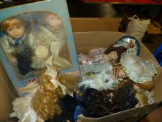 Box of Pot Face Dolls