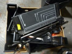 Box of Filing Trays and a Paper Trimmer, Connect-I