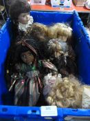 Box of Pot Face Dolls