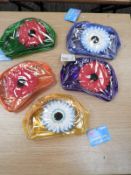 *60 PVC Cosmetics Bags in Various Colours