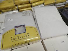 *Pair of Quilted Pillow Protectors