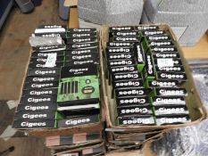 *Two Boxes Containing ~50 Cigees Electronic Cigarettes