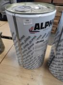 *25L of Alpha AN189 Clear Sealant