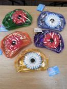 *60 PVC Cosmetics Bags in Various Colours