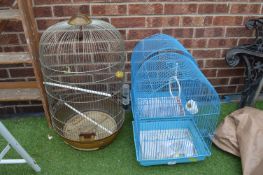 Three Budgerigar Cages