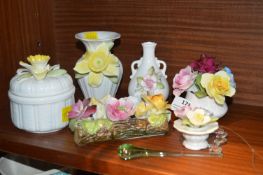 Ceramic Flower Posies, etc.