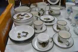 Wedgwood Primrose Pattern Retro Part Dinner Set ~2