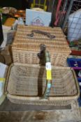 Picnic Basket and a Vintage Basket