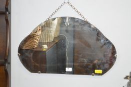 1930's Beveled Edge Wall Mirror