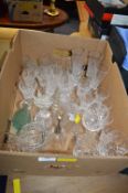 Box of Glassware