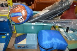 Camp Bed, Inflatable Single Air Bed and Two Sleepi