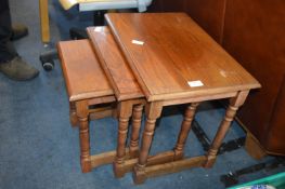 Nest of Oak Tables