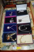 Tray Lot of Boxed Costume Jewellery