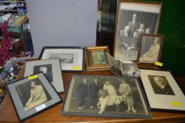 Vintage Framed Photographs, etc.