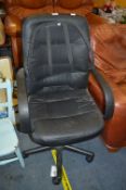 Black Office Swivel Chair