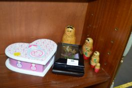 Matryoshka Dolls, Heart Box, etc.