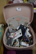 New Vanity Case plus Costume Jewellery etc,
