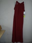 *Size: 12 Burgundy Bridesmaid Dress