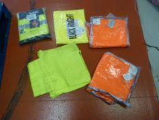 Five Hi-Vis Trousers (Various Colours & Sizes)