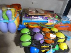 Selection of Games Including Skittles, Dominoes, B