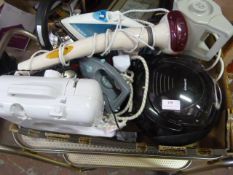 Sewing Machine, Kettles, Irons, Radio, Body Massag