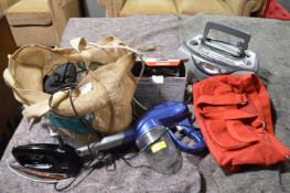 Philips CD Tuner, Vacuum, and an Iron