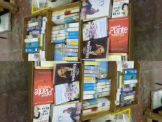 Pallet of Five Boxes of Books