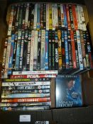 Box of DVDs