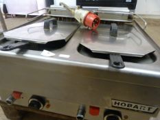Hobart Double Table Top Fryer 3 Phase
