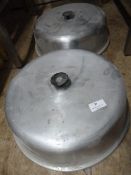 Two Aluminium Covers