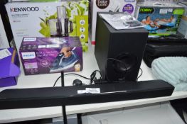 *Panasonic Soundbar with Subwoofer