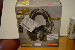 *Plantronics Rig 400 Camo Gaming Headset