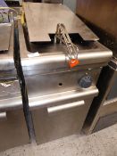 *Electrolux gas single pedestal fryer - complete with basket (350Wx700x860H)