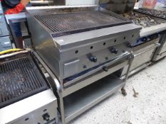 * Archway 3 burner charcoal grill including stand. (900Wx700Dx1000H)