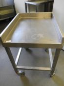 Stainless Steel Mobile Appliance Stand 50x60x70cm