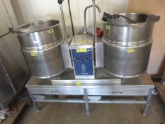 Cleaveland Hot Water Boiler on Stand