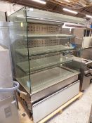 * Synecore display chiller 4 tier grab and go, very nice condition.(1290Wx1710Hx780D) direct from