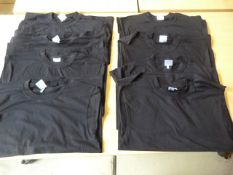 Eight Uneek Black Tops Size: M