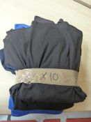 Ten Tops (Various Sizes and Colours)