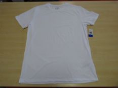 *32° Cool White Crew-Neck Top Size: L