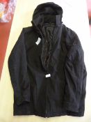 *Weatherproof Size: XL Ultra Tech Black Hooded Jac