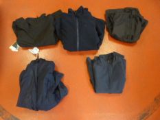 Five Jackets (Various Colours and Sizes)